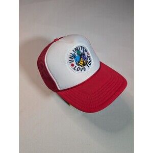 Red Hot Chili Peppers RHCP Unlimited Love Tour Rope Mesh Trucker Hat Snapback
